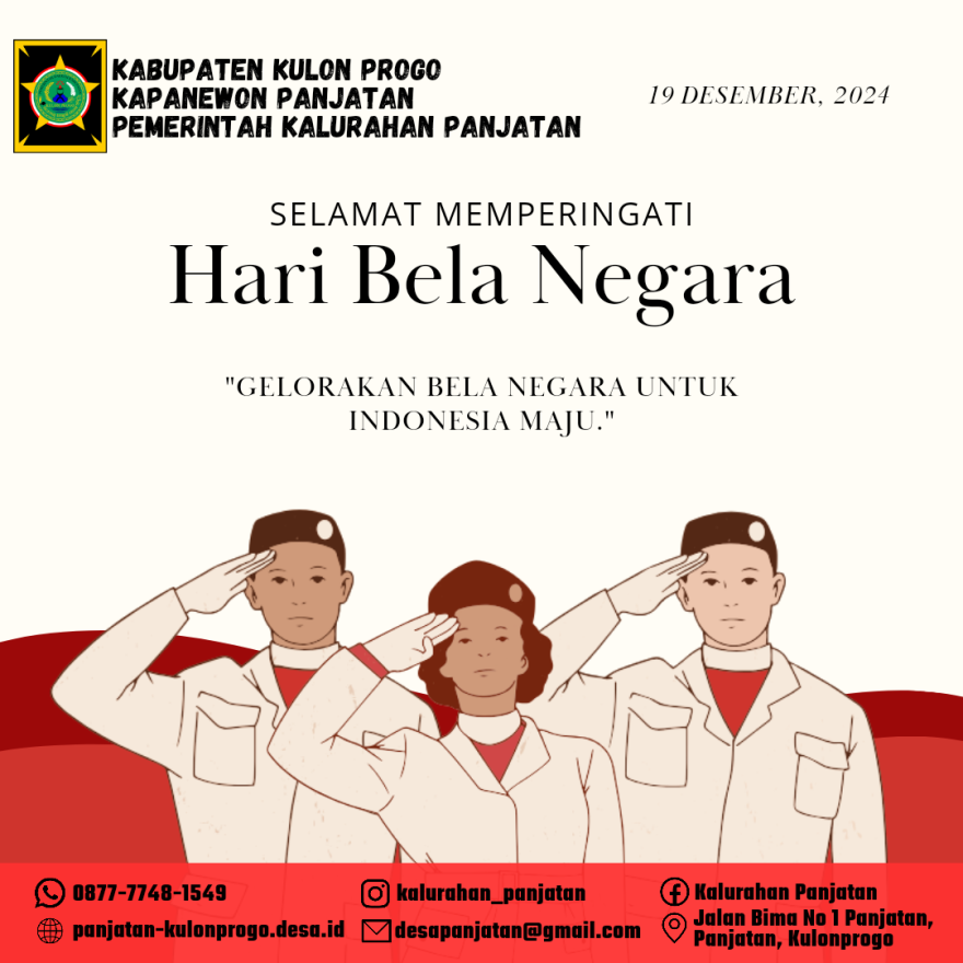 Hari Bela Negara ke 76 Tahun 2024